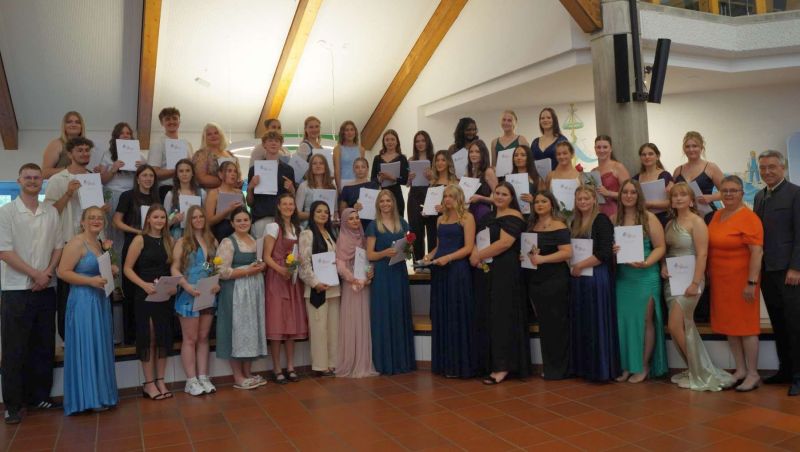 Abschlussfeier der 11. Klassen Kinderpflege