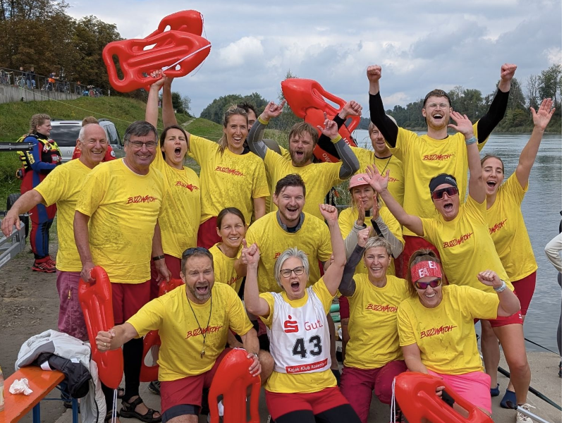 Das Team der BSZ2 unmittelbar nach dem Rennen